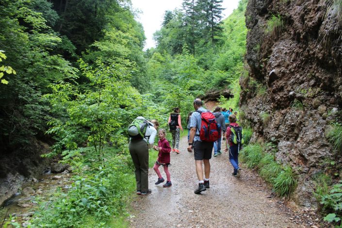 Familienwanderung